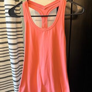 Lululemon Sz 2 Tank, bright Coral